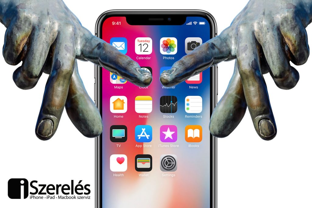 iphone kijelző