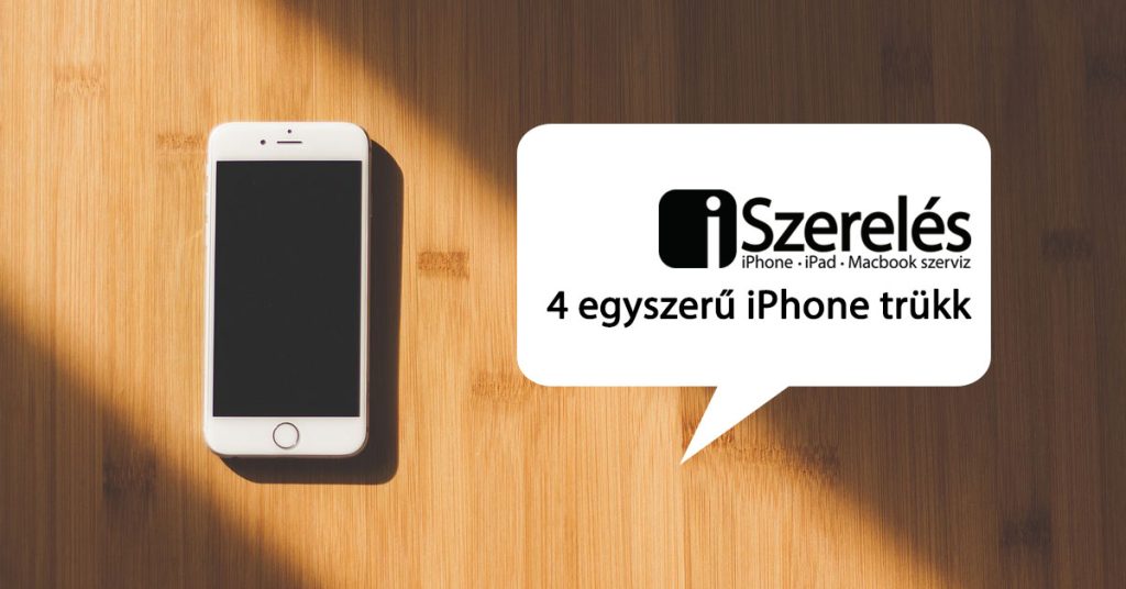 iPhone trükk
