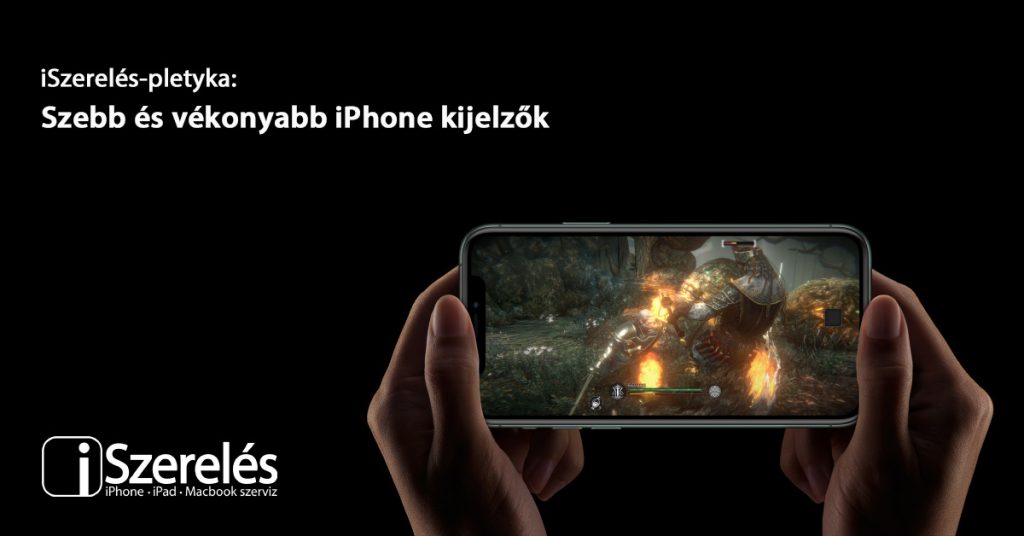 iPhone kijelző