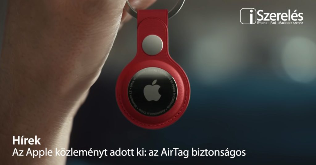 AirTag biztonságos