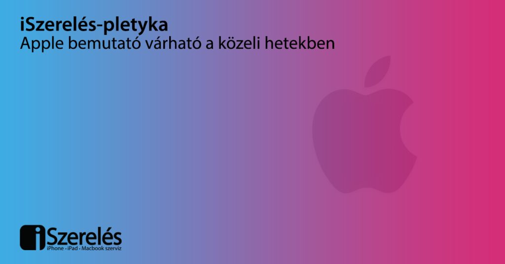 Apple bemutató 2021