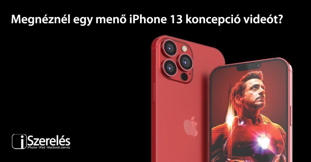 iPhone 13 koncepció