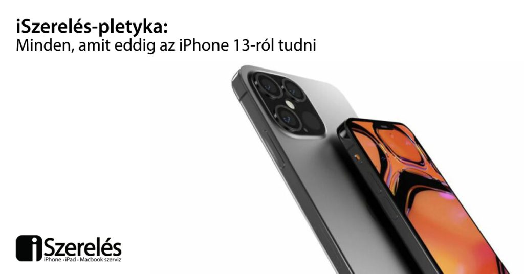 iPhone 13 pletykák