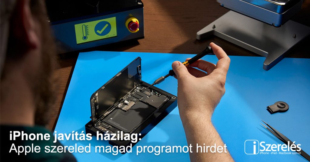 iPhone javítás házilag
